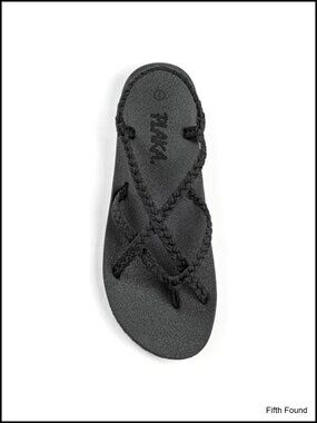 Arch Support Sandals with Braided Straps Water-Resistant for Walking Beach